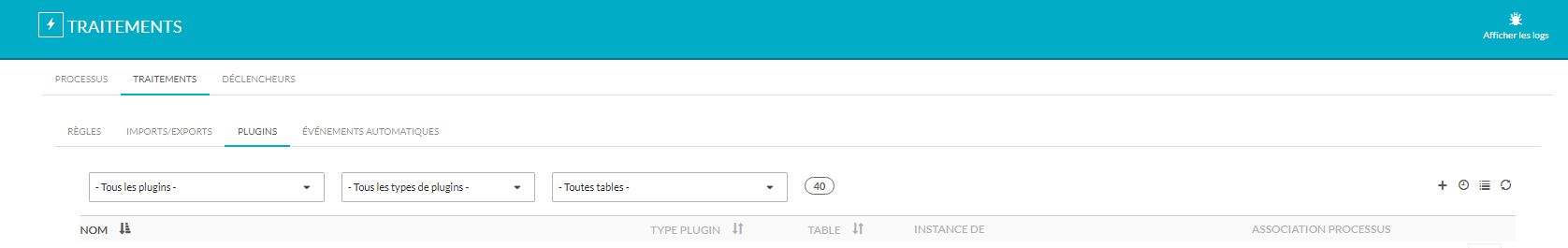 Ajout d&rsquo;un plugin paramétré