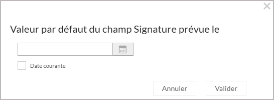 Valeur par défaut des champs de type Date